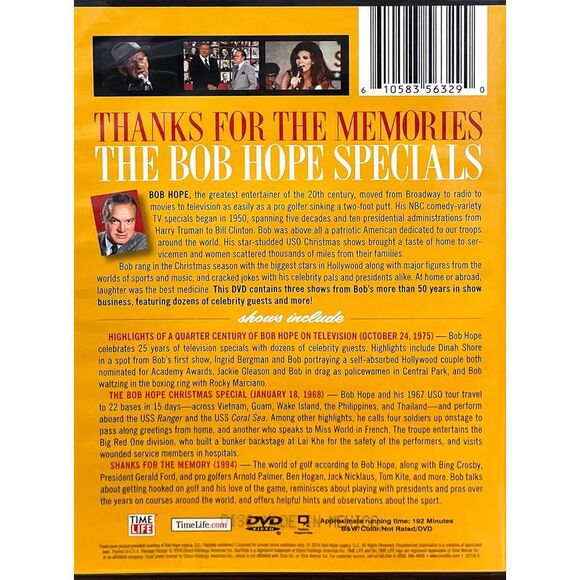 Thanks for the Memories: The Bob Hope Specials DVD #1 - Picture 3 of 3